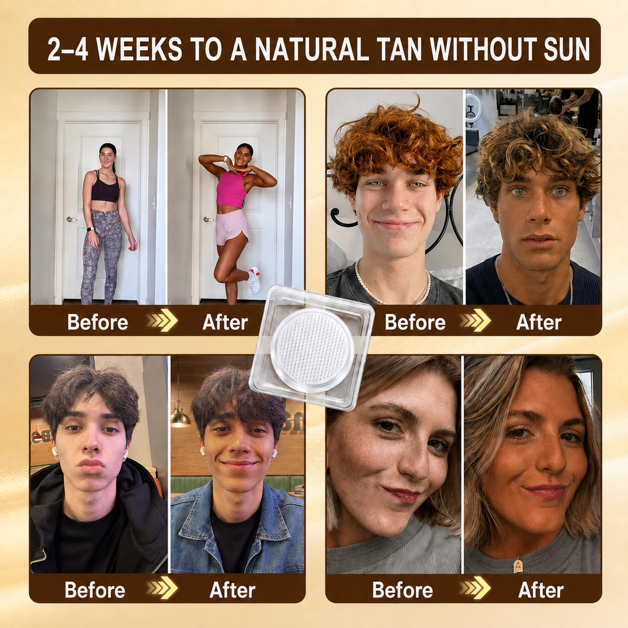 ⭐ Natravor® Microneedle Tanning Patches: A Natural Bronze Glow Without UV & DHA